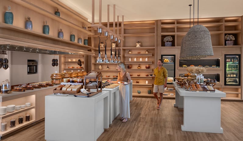 Tasting Table Buffet Area
